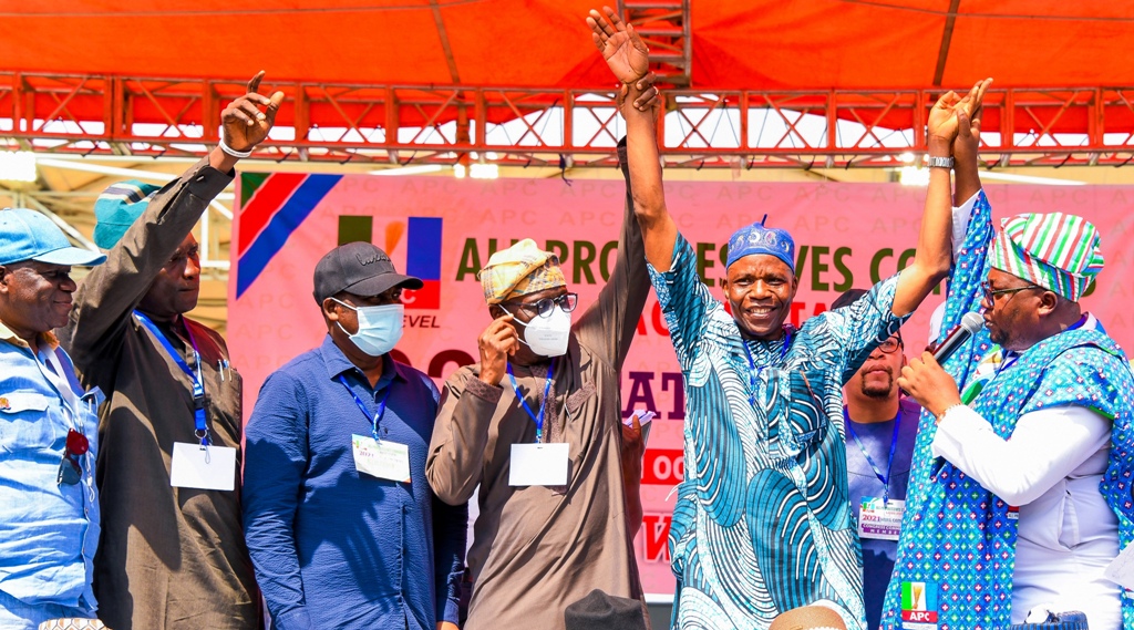 CORNELIUS OJELABI ELECTED CHAIRMAN LAGOS APC IN FREE, FAIR VIOLENCE-FREE CONGRESS